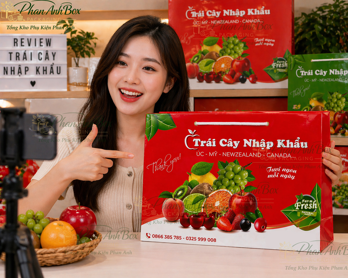 Túi Giấy Trái Cây