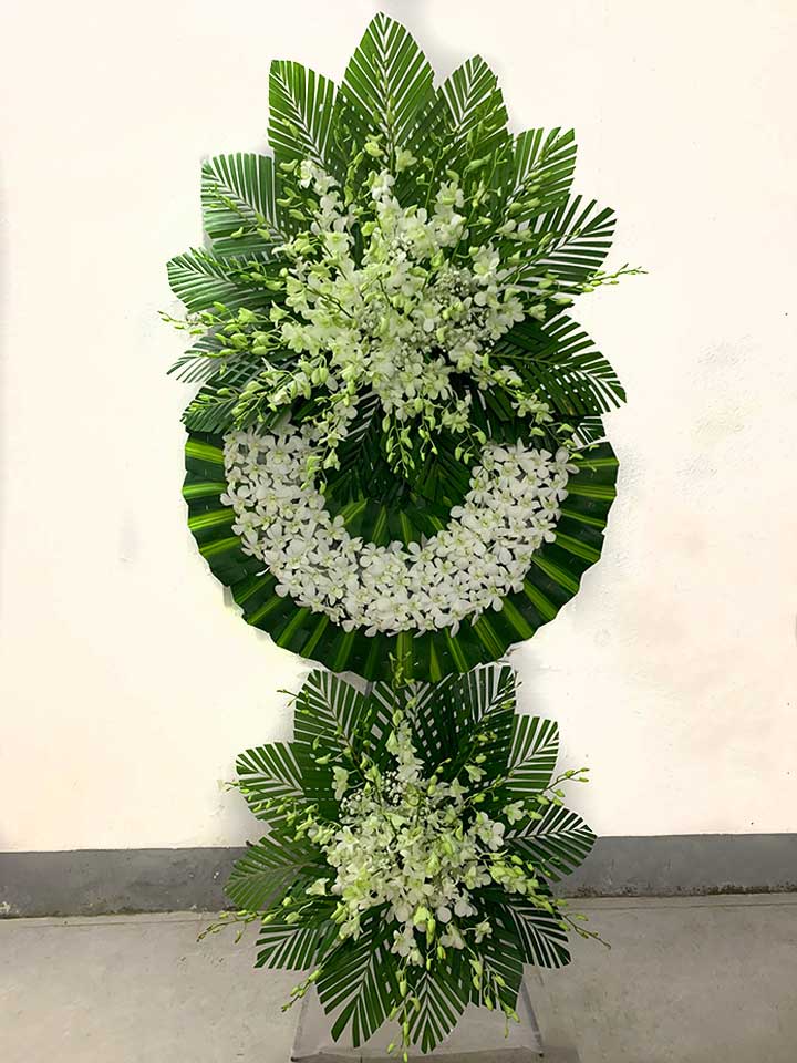 Mẫu hoa chia buồn 01