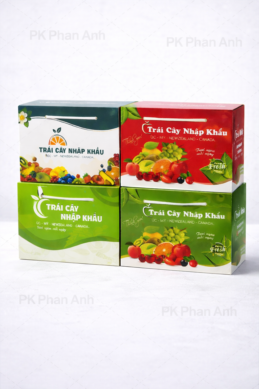 Túi đựng hoa quả 1kg hàng sẵn