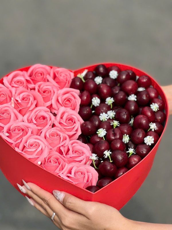 Hộp Tim Mầu đỏ